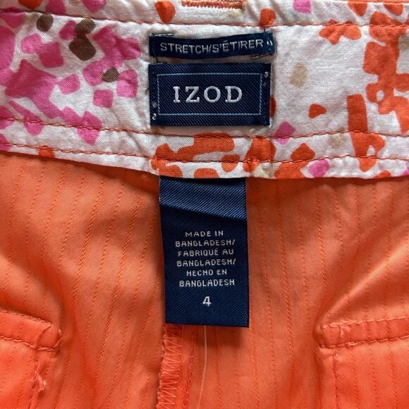 NWT … IZOD “Size: 4” Stretch Shorts - Picture 3 of 5